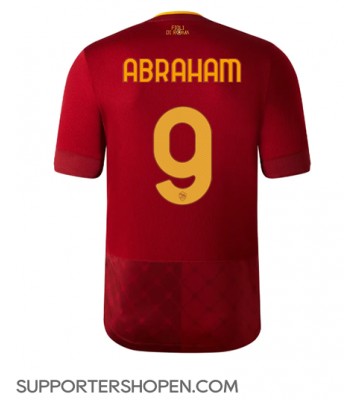 AS Roma Tammy Abraham #9 Hemma Matchtröja 2022-23 Kortärmad